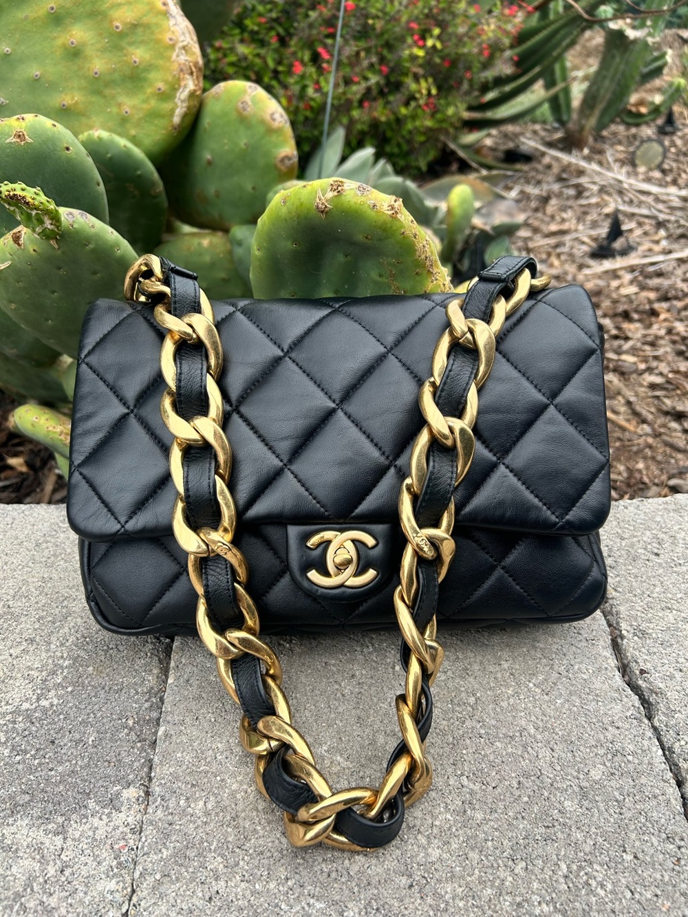 Chanel Chunky Chain Flap Bag